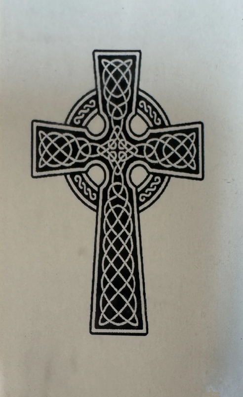 Celtic Cross Prayer Card