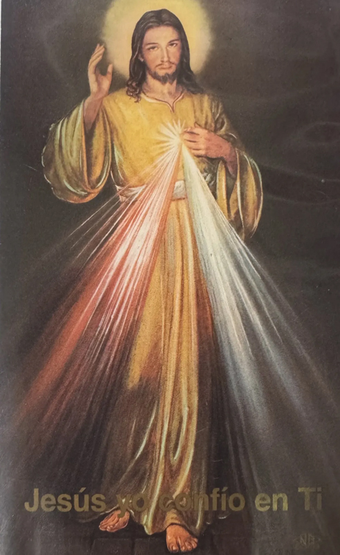 Divina Misericordia Prayer Card