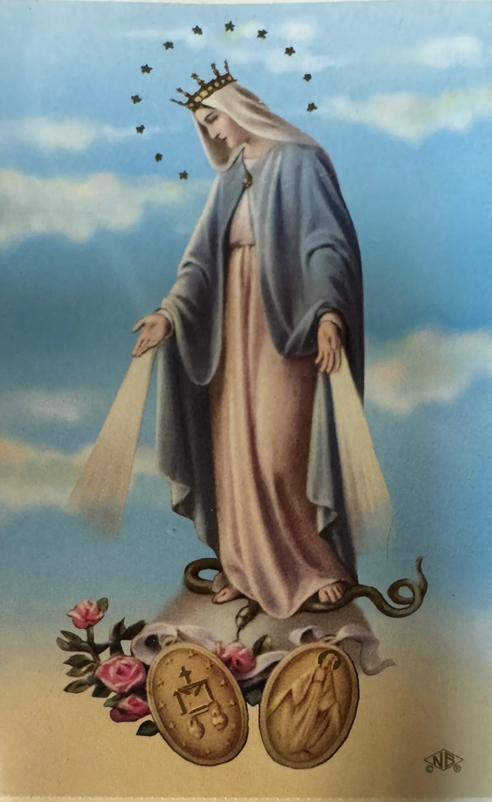 Miraculous Medal Prayer Card