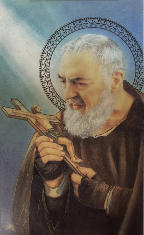 Padre Pio Prayer Card