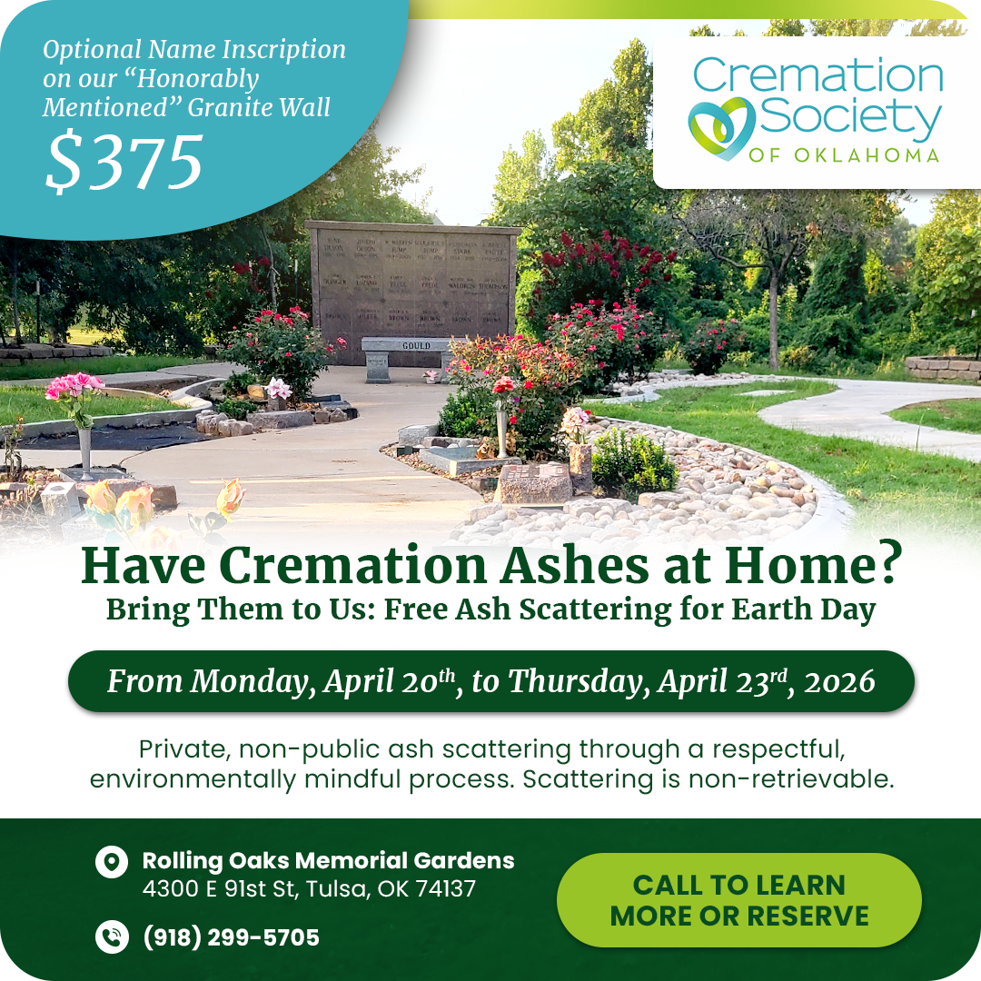 Free Earth Day Ash Scattering