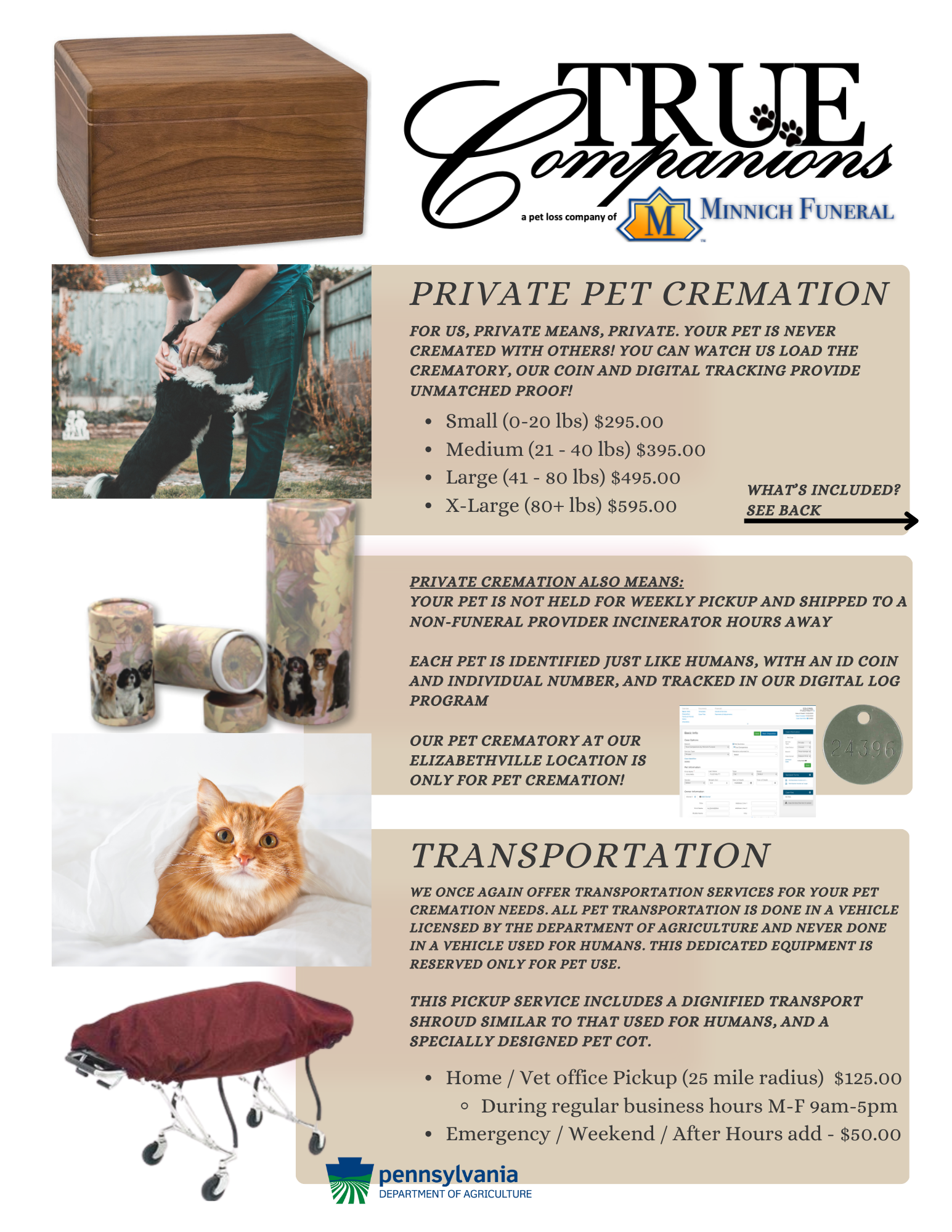 Cremation Services Pet Cemetery Business Funeral Animal Cremation
